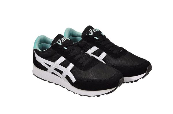 Tênis Asics Neo de cor preto verde