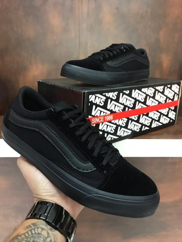 Tênis Vans Old Skool de cor Preto Preto